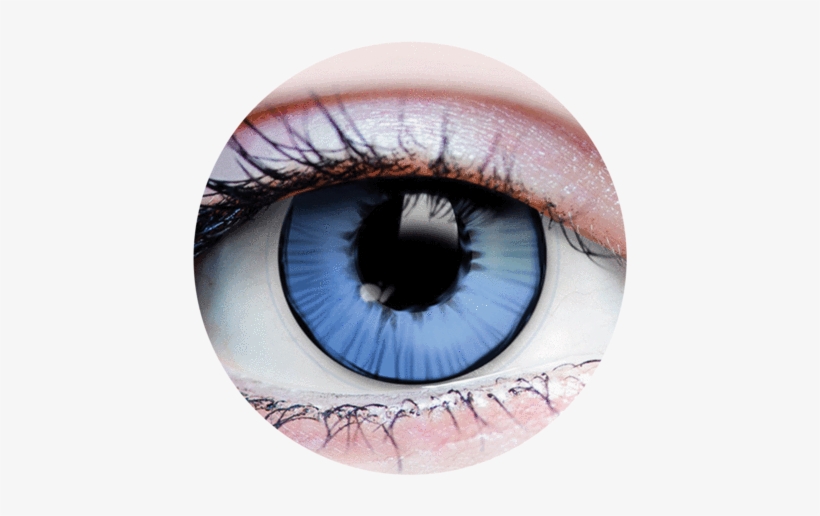 Captain Superhero - - Superhero Blue Primal Contact Lenses, transparent png