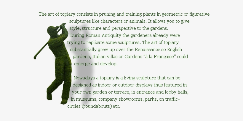 The Topiary Is Once Again Very Trendy In Our Contemporary - Hare, transparent png