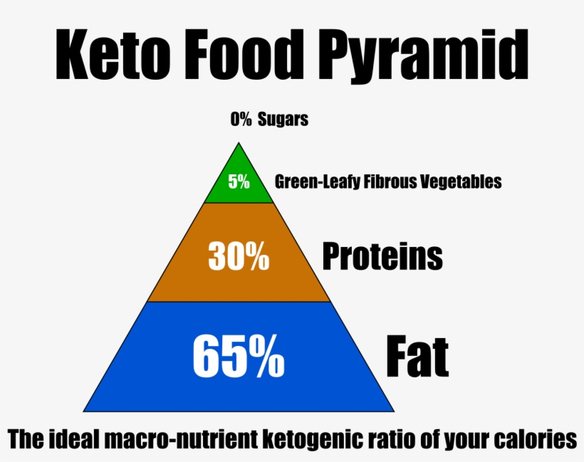 Keto Food Pyramid - Food Or Drinks Allowed Sign, transparent png