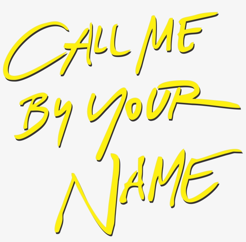 Call Me By Your Name, transparent png