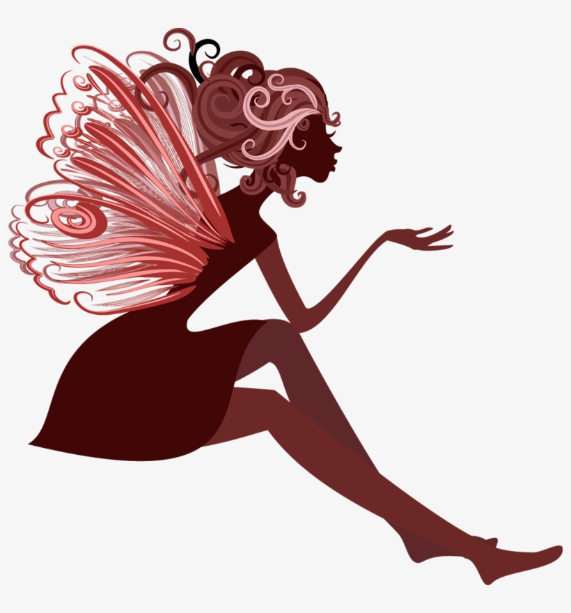 Silhouettes Of Fairies - Ipad Pro Case Girly, transparent png