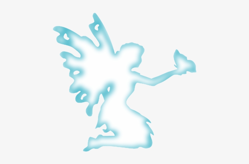 Silhouettes Of Fairies - Child, transparent png