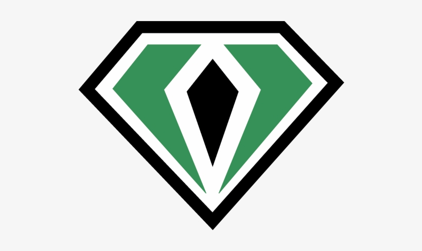 Green Diamond Icon - Breast Cancer Superhero Logo, transparent png
