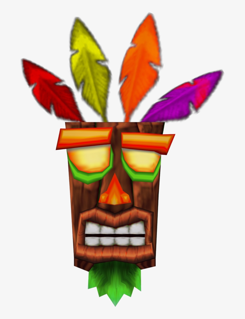 Twinsanity Aku Aku - Crash Twinsanity Aku Aku, transparent png