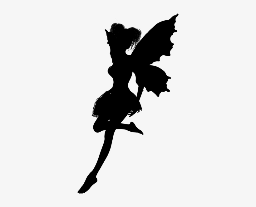 Fairy24 Fairy Silhouettes - Little Fairy Silhouette, transparent png