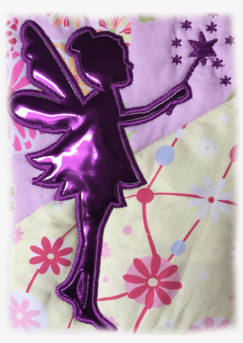 Fairy Silhouette Blocks And Quilt In The Hoop Machine - Machine Embroidery, transparent png