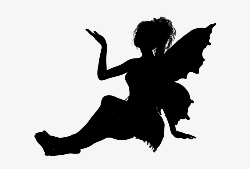 Fairy10 Fairy Silhouettes - Crafts Printable Fairy Silhouette, transparent png