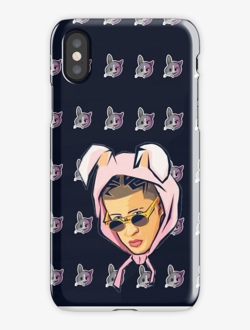 Bad Bunny Inspired Iphone X Snap Case - Bad Bunny Phone Case, transparent png