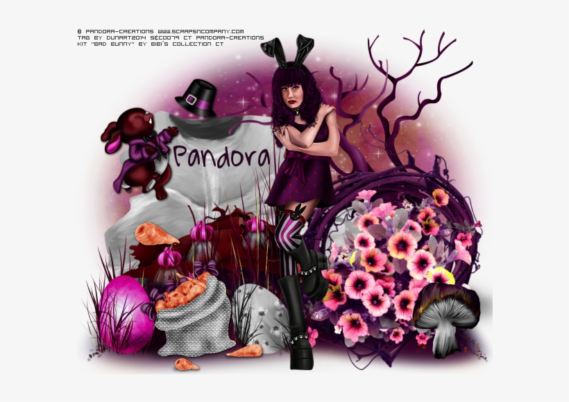 Ct Tag With Bad Bunny - Illustration, transparent png