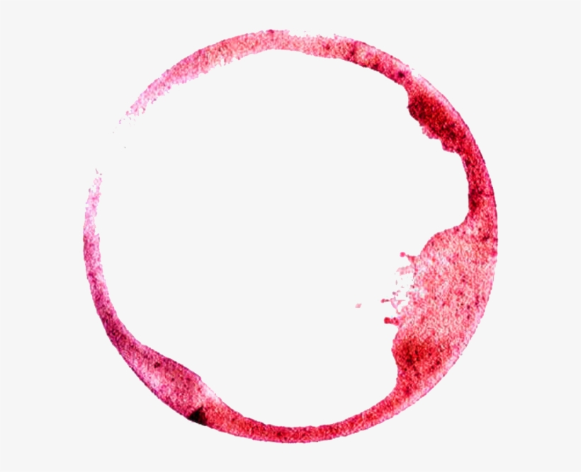 Wine Stain - Wine Glass Stain Png, transparent png