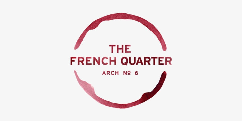 The French Quarter Logo Wine Stain - French Quarter Newcastle, transparent png