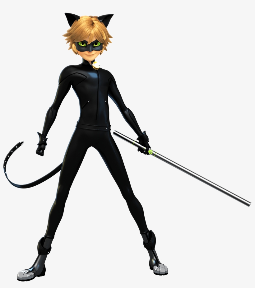 Cat Noir Render, transparent png