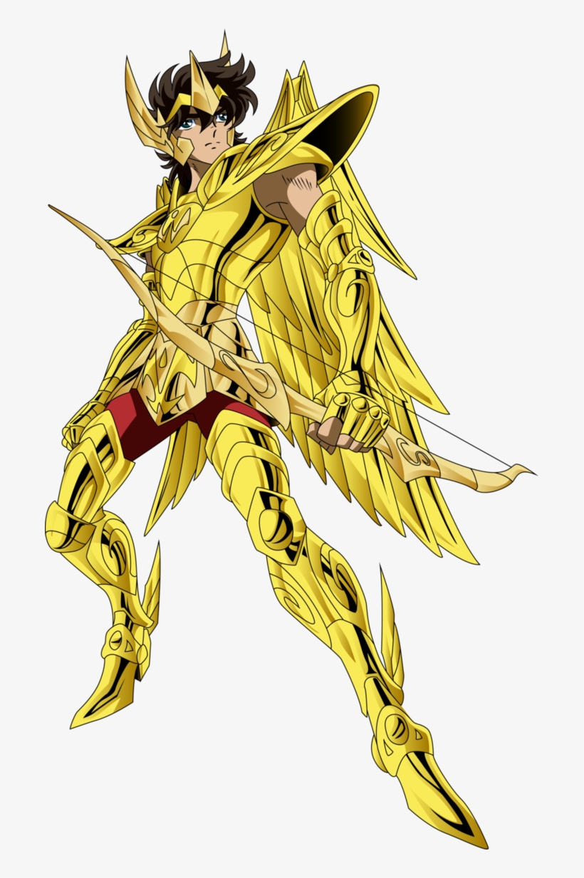 Sagittarius Aiolos - Saint Seiya Sagittarius, transparent png
