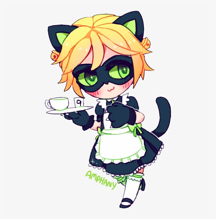 “ Chat Noir Maid ” - Maid, transparent png