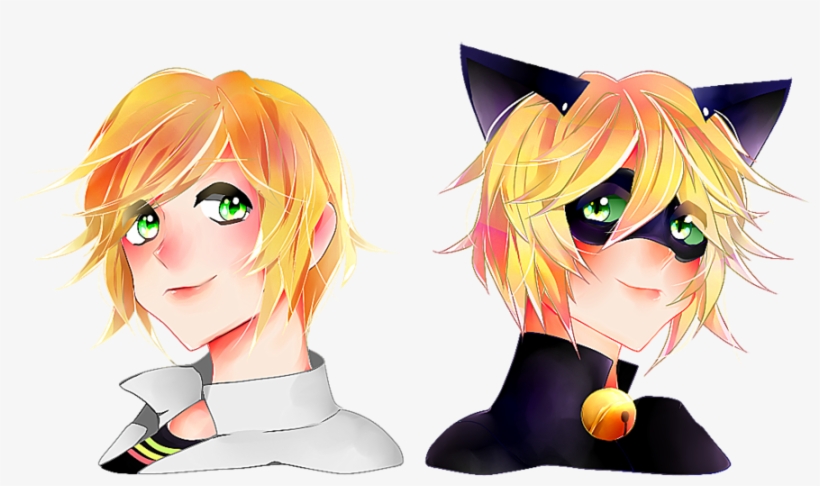 Miraculous Ladybug Hintergrund Entitled Adrien/chat - Cartoon, transparent png