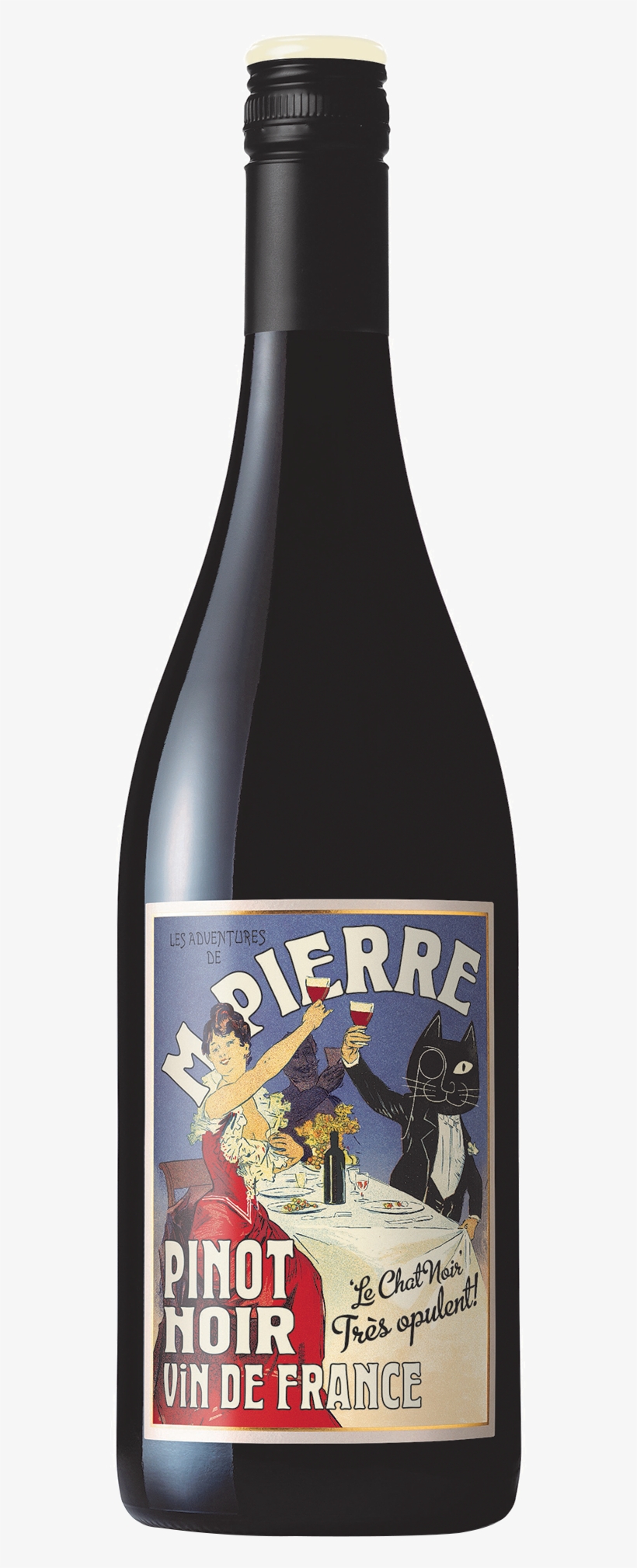 Le Chat Noir M Pierre Pinot Noir Bottle Nickel Brook Cucumber Lime