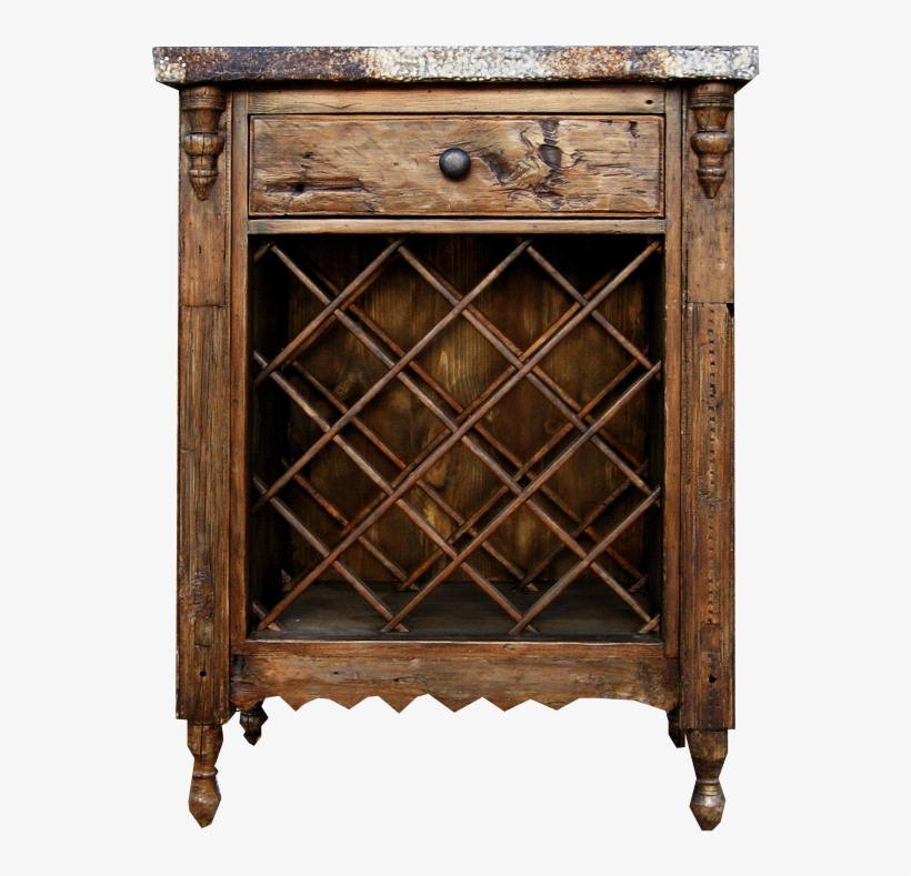 Wine Storage - End Table, transparent png