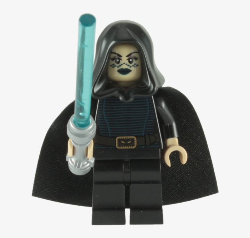 Lego Jedi Barriss Offee Minifigure With Blue Lightsaber - Lego Star Wars Barriss Offee, transparent png