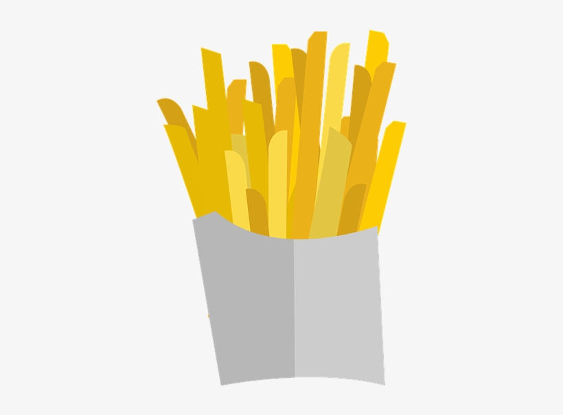 Potatoes, Chips, Food, Snack, Junk, Fried, Fat, Salt - Batata Frita Fundo Transparente, transparent png
