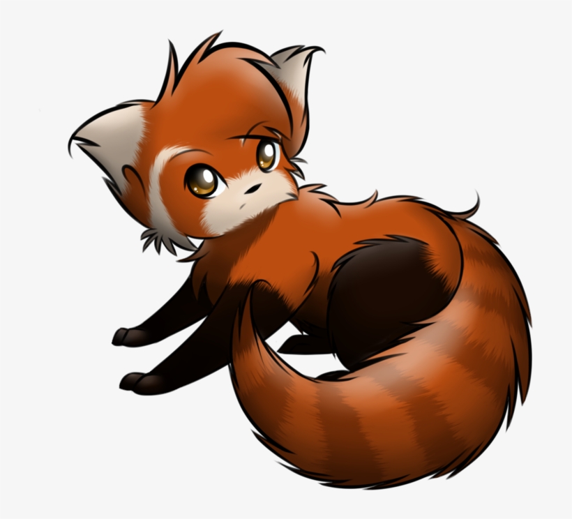 Red Panda' By Toru Sanogawa Cute Idea For A Tattoo - Kawaii Anime Red Panda, transparent png