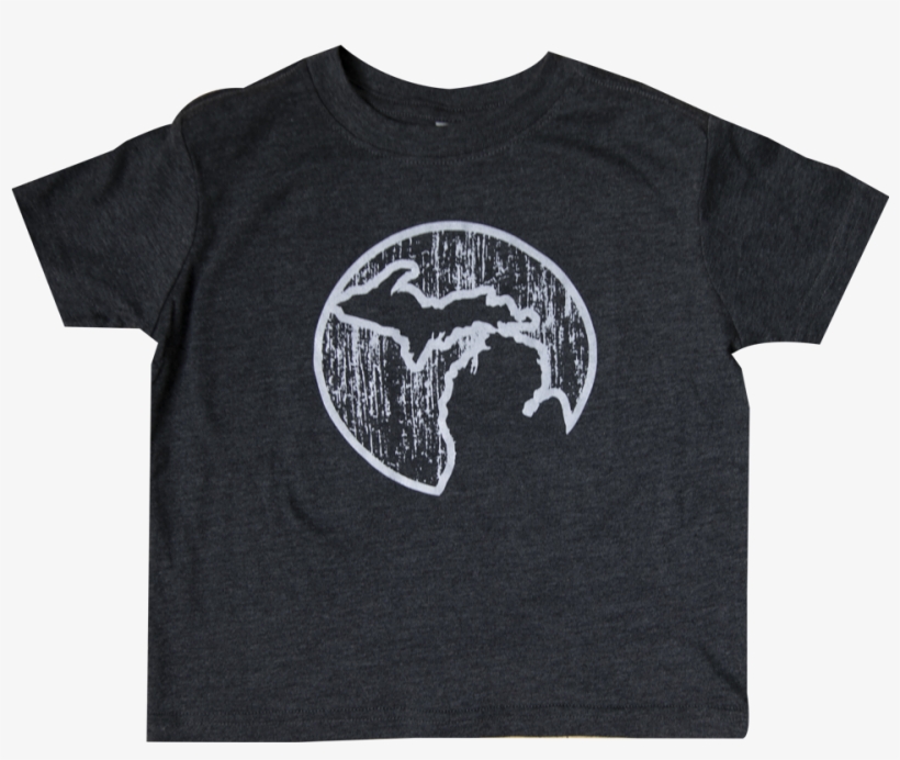 "mi Circle" Vintage Smoke T-shirt - Blank Map Of Ontario, transparent png