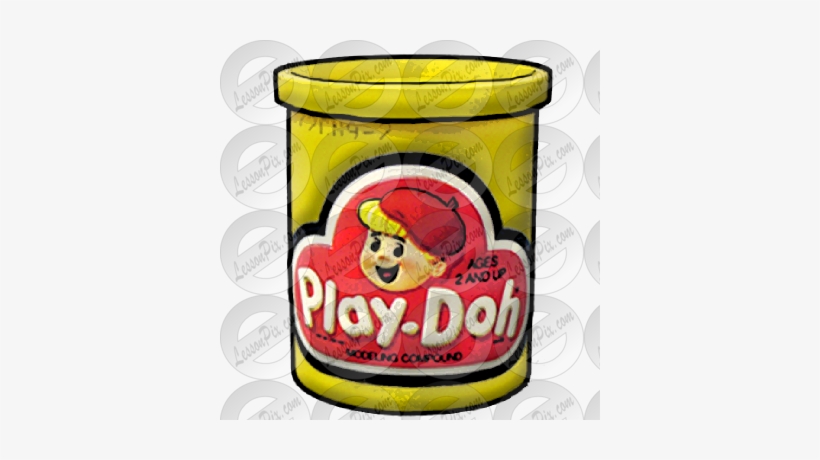 Play Doh Cliparts - Old School Play Doh, transparent png
