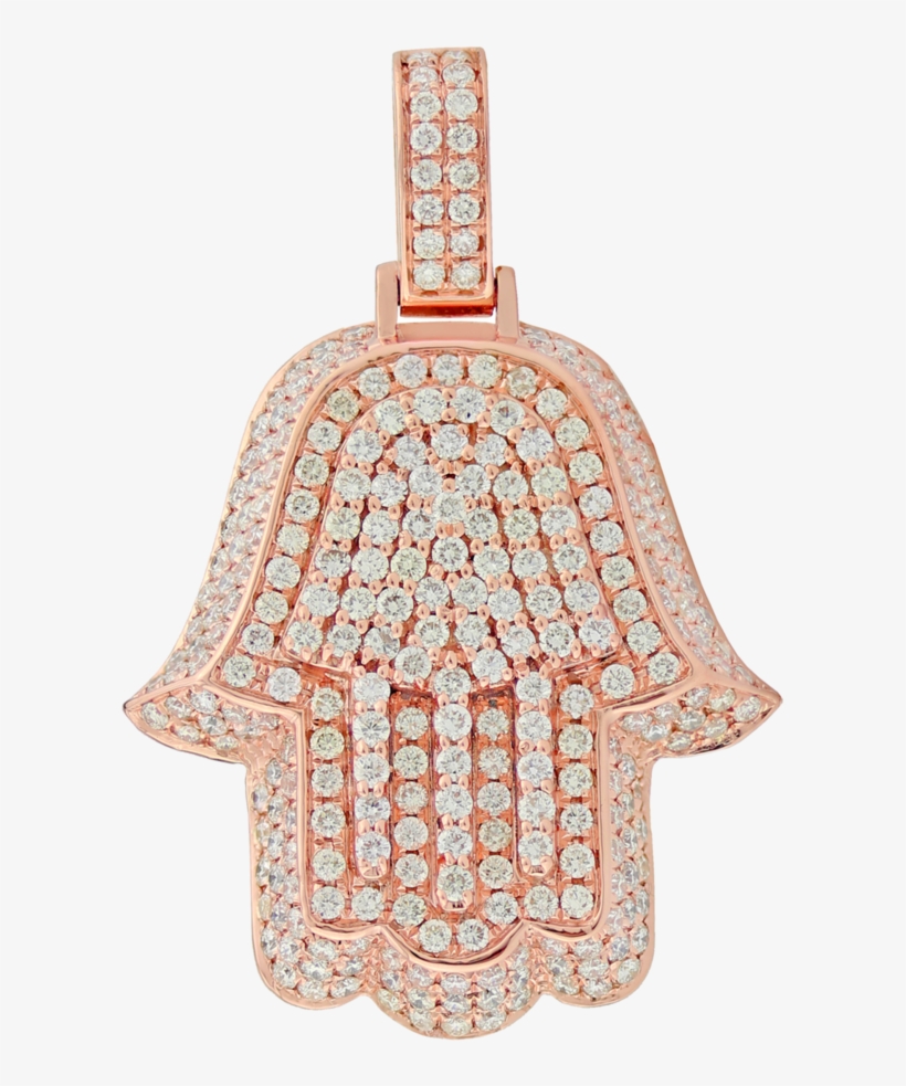 3d Hamsa Pendant 14k Rg, transparent png