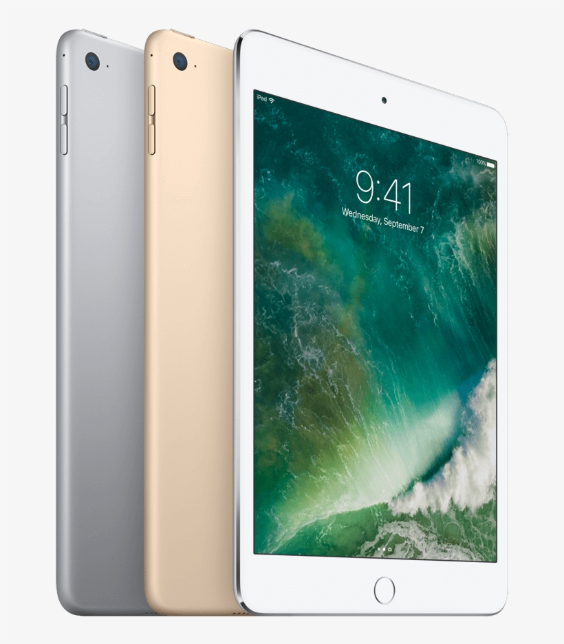Ipad Mini 4 Family - Apple Ipad Mini 4 Wi-fi 64gb Reburbished - Space Gray, transparent png