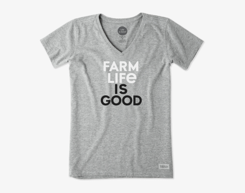 Women's Farm Life Is Good Crusher - J Crew Horoscope Tee, transparent png