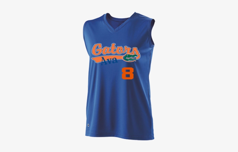 Florida Gators Ladies Sleeveless Softball Jersey - Florida Gators Football, transparent png