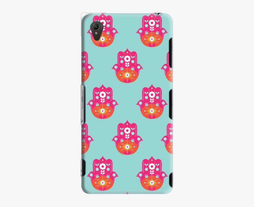 Hamsa Pink Case, transparent png