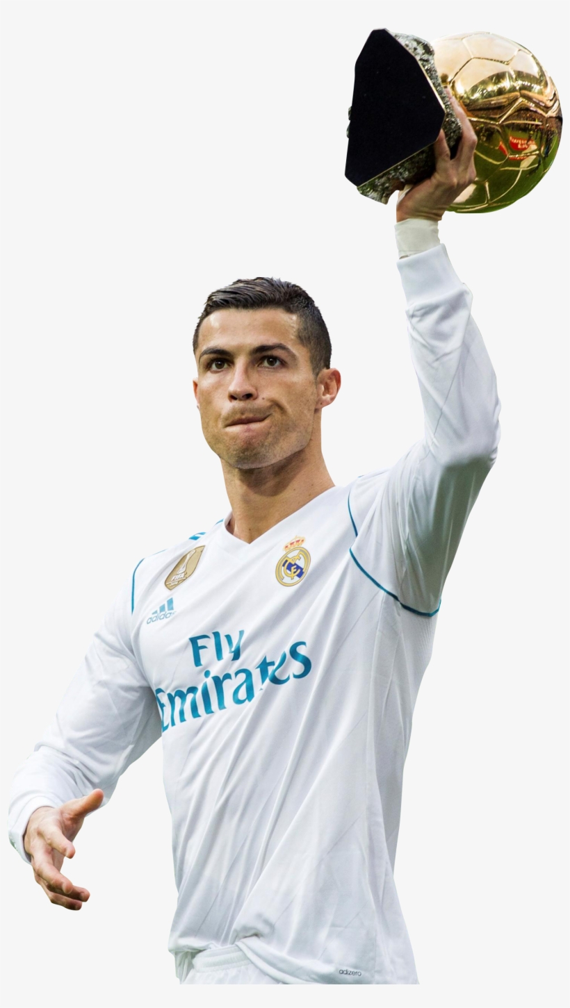 Cristiano Ronaldo Foot - Ballon D Or 2017 Ronaldo Png, transparent png