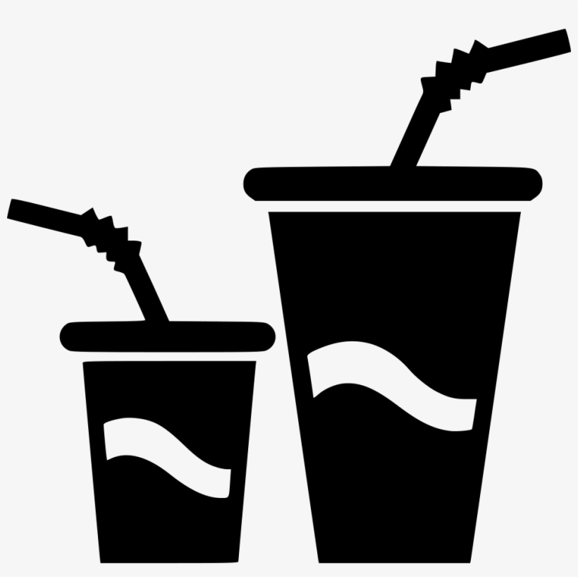 Small Big Paper Cups Drink Water Soda Comments - Big And Small Icon, transparent png