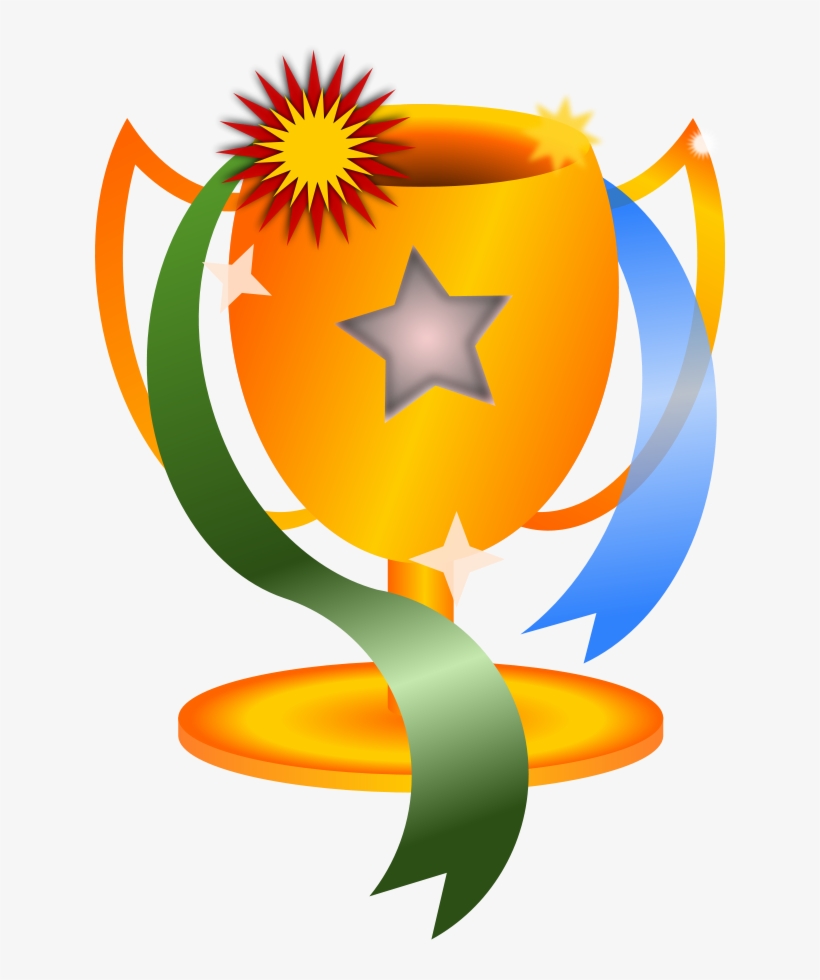 Trophy Clip Art At Clker - Prize Cup Clip Art, transparent png