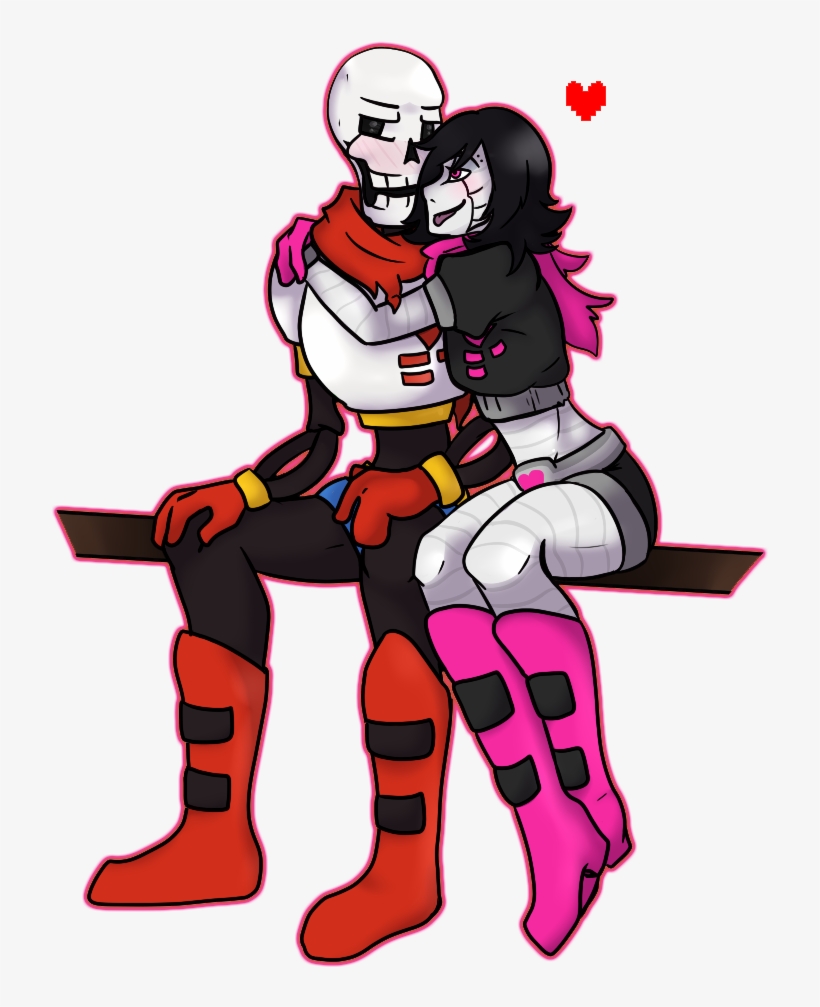 Papyrus X Mettaton - Papyrus X Mettaton Fanart, transparent png