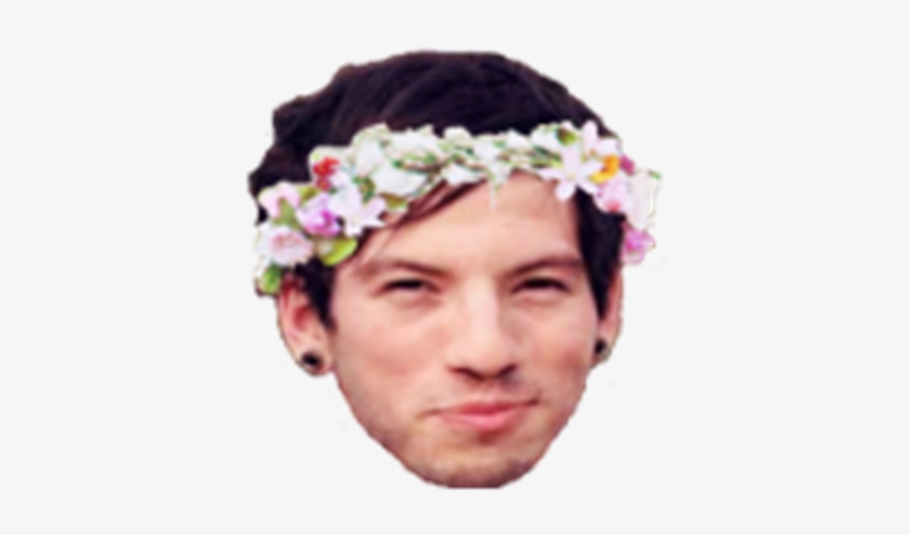 Josh Dun In Yo Face - Tyler Joseph Face Png, transparent png