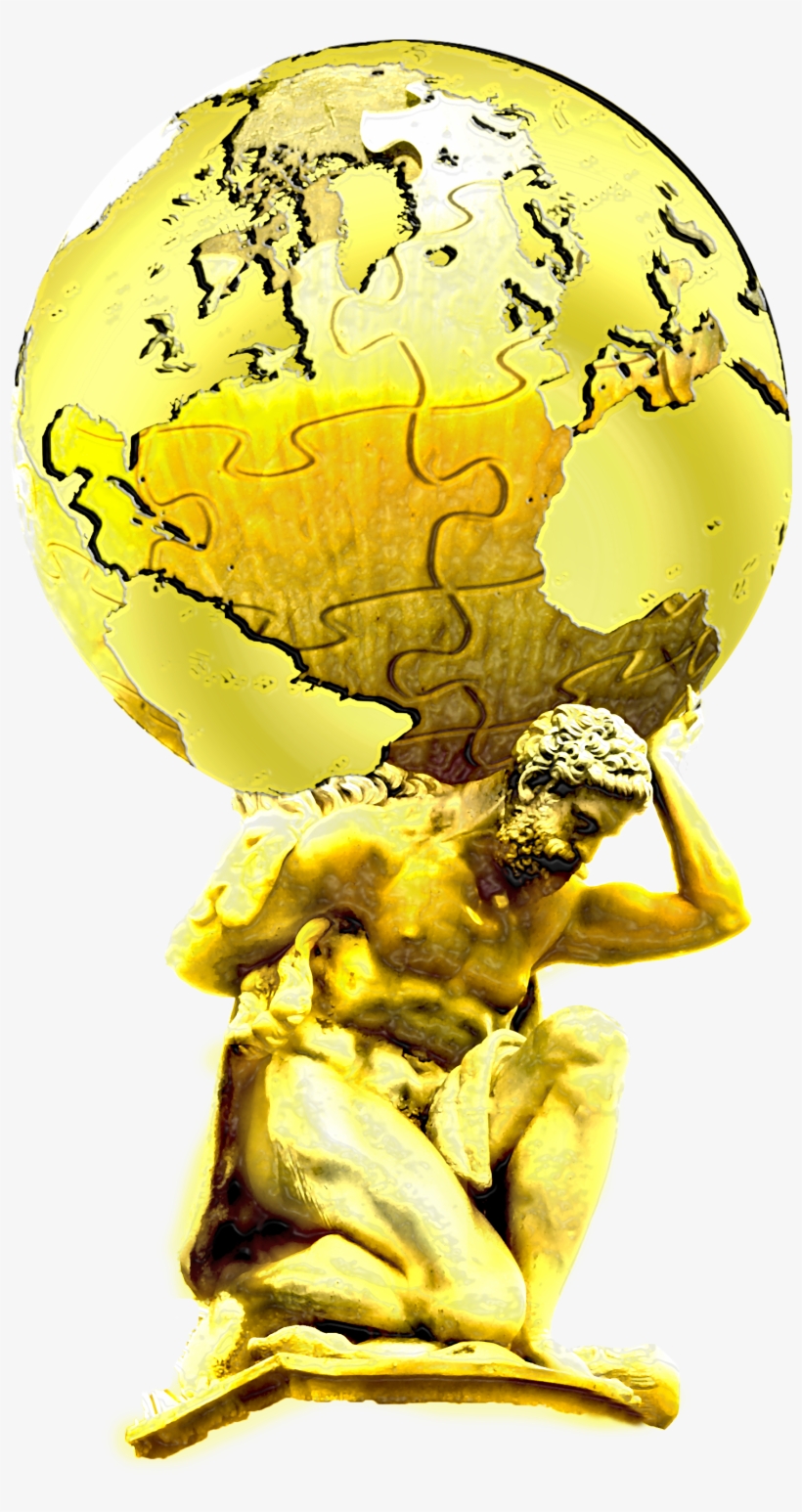 Gold Atlas V2 - Globe, transparent png