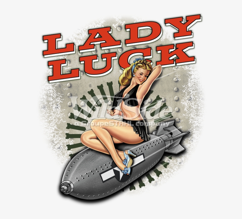 Lady Luck Pin Up Girl - Pin Up Lady Luck, transparent png