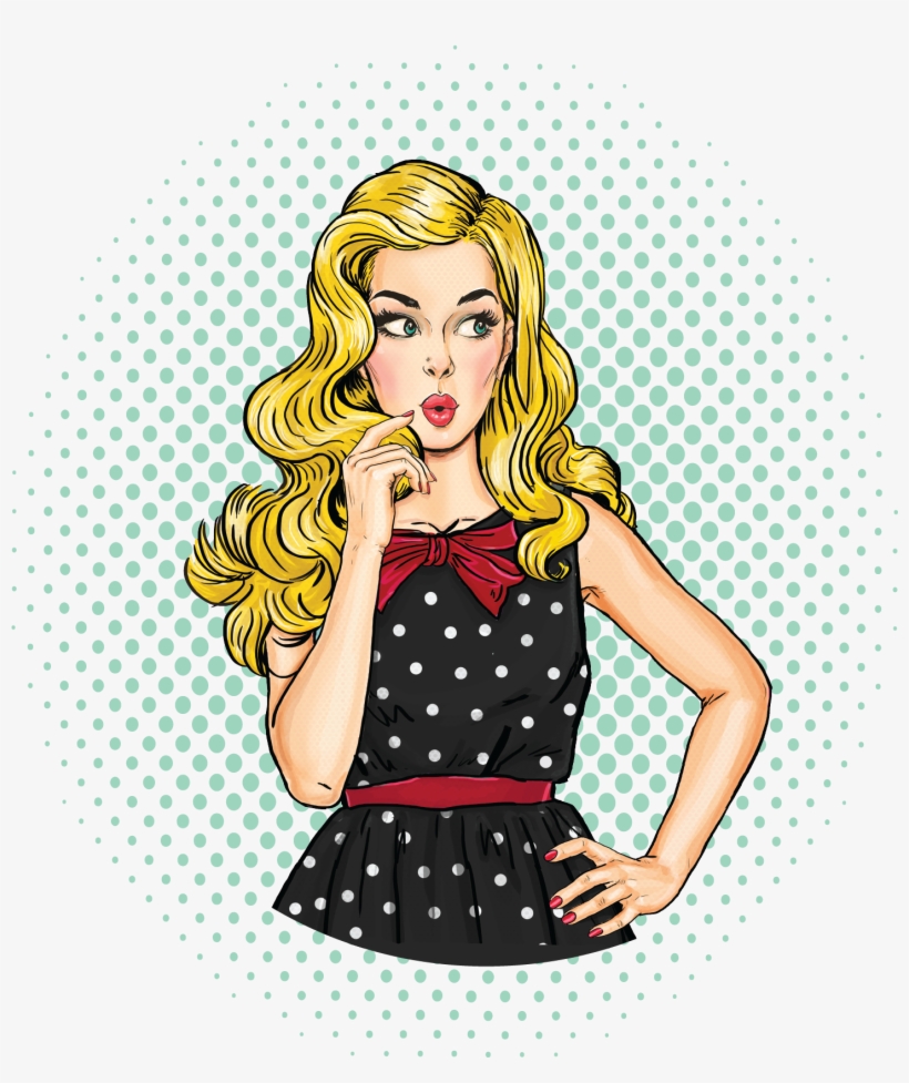 Pin Up Girl-01 - Wuthering Frights Ebook, transparent png