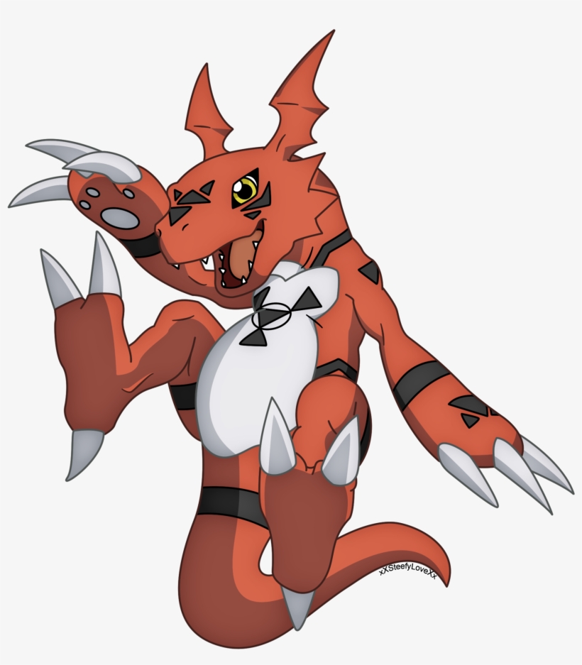 No Caption Provided - Guilmon Digimon, transparent png