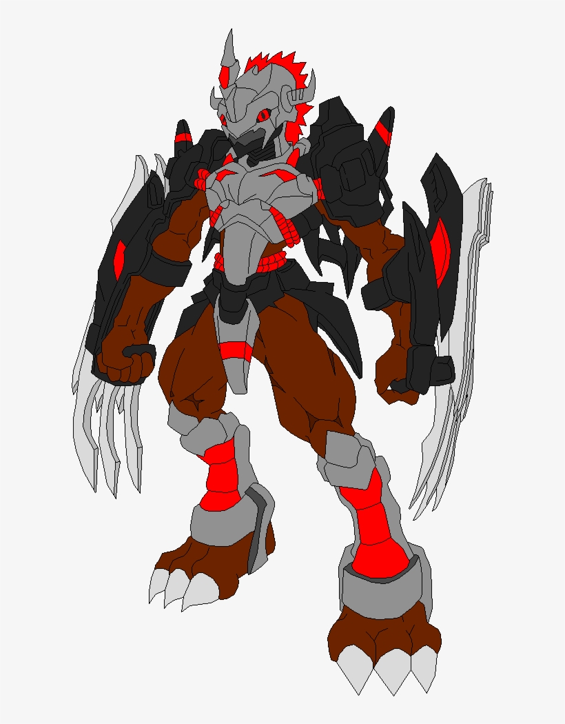 Umbra Wargreymon - Black Agumon X, transparent png