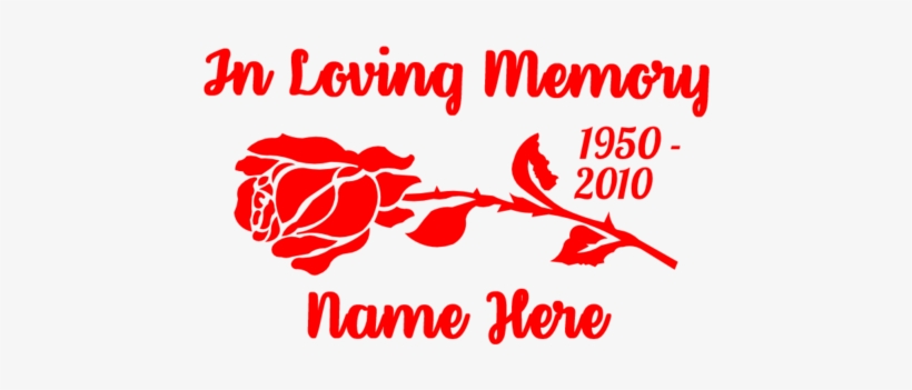 Rose Loving Memory - Hjlwst Sexy Rose Tattoo Stickers Temporary Tattoos(1, transparent png