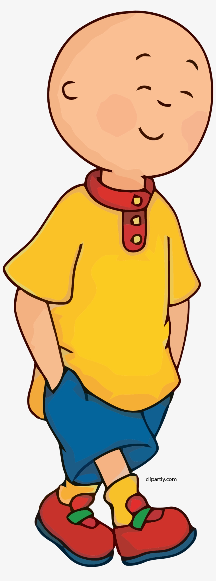 Caillou Happy Clipart Png - Caillou Clipart, transparent png