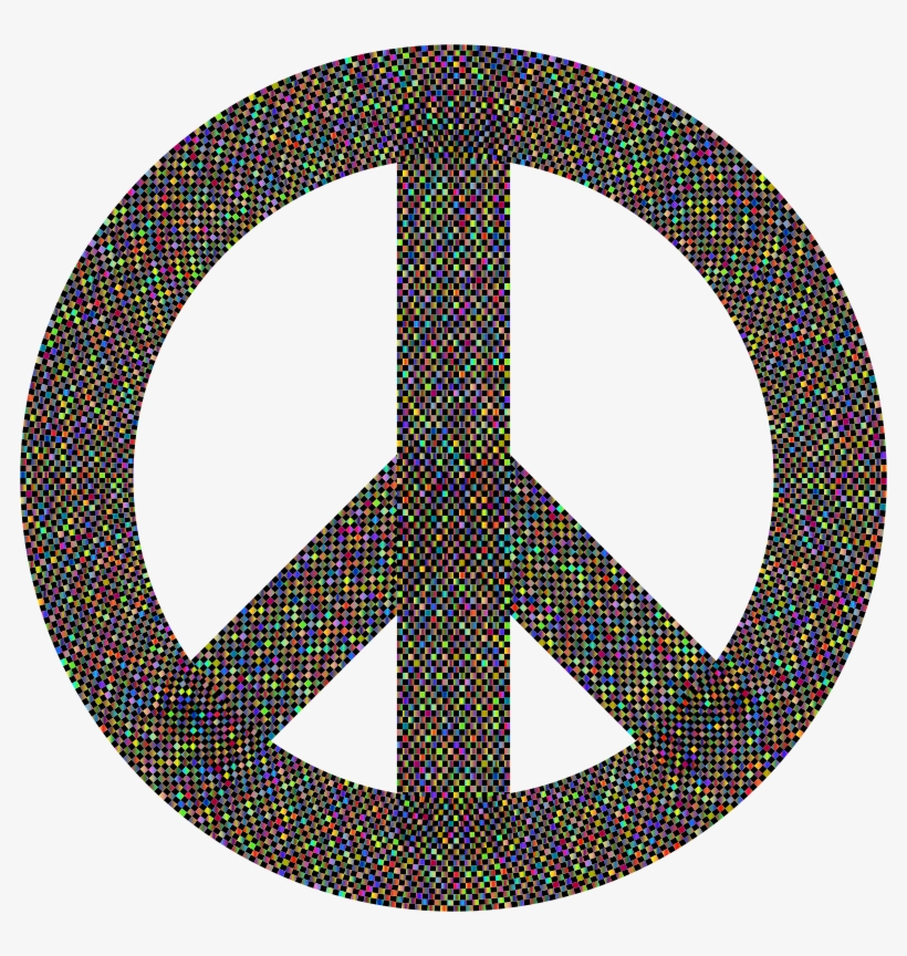 By Gdj - Peace Sign Pink, transparent png
