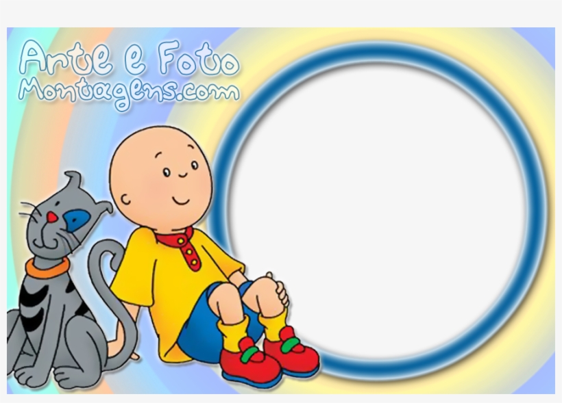 Caillou - Cartoon Character Has A Big Head, transparent png