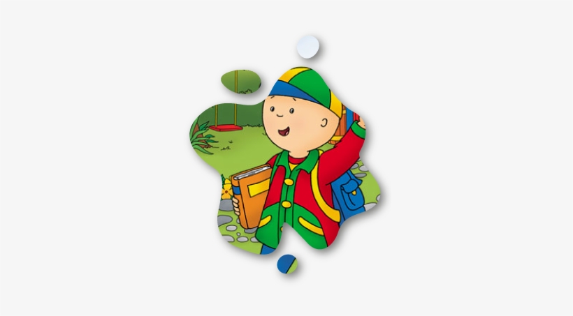 Caillou - Caillou Playschool Adventures Dvd - 12 Great Stories, transparent png