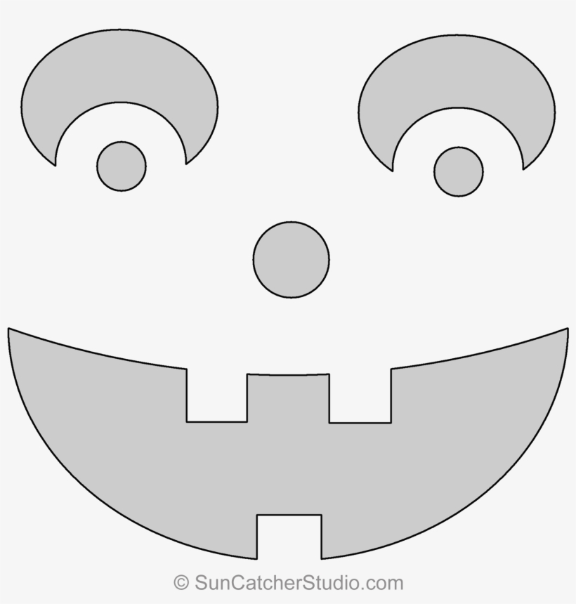 Halloween Decoration Stencils Halloween Pie Mummy Free - Jack-o'-lantern, transparent png