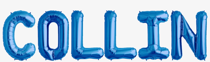 Hrhacel - Letter I - Blue Helium Foil Balloon - 34 Inch, transparent png