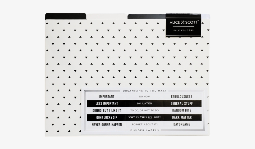 Portico Designs Alice Scott File Folders, transparent png
