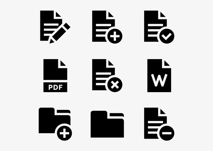 Solid Files And Folders - Supermarket Icon Png, transparent png